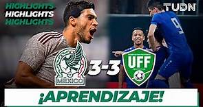 Mexico 3-3 Uzbekistán - HIGHLIGHTS | Amistoso Internacional | TUDN