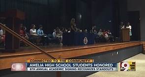Amelia High School students honored