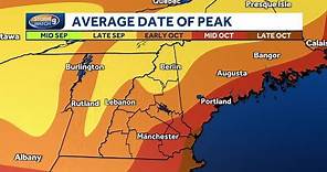 New Hampshire foliage map: Previewing the fall colors season