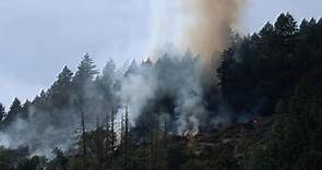 Satellites See Fires Burning Across California