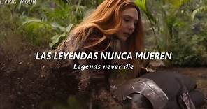 Legends Never Die - Against The Current (Lyrics) (Sub inglés y español) || Versión Marvel