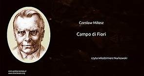 Czesław Miłosz - Campo di Fiori