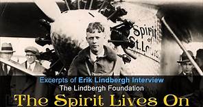The Lindbergh Spirit Lives On: Excerpts of Erik Lindbergh Interview , Charles Lindbergh's Grandson