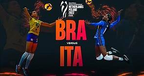 🇮🇹 ITA vs. 🇧🇷 BRA - Highlights Semi Finals| Women's World Championship 2022