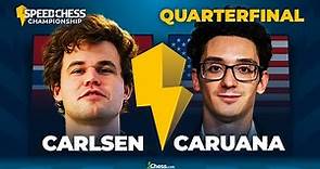 Carlsen v. Caruana | A World Chess Championship REMATCH In The Speed Chess Championship! | SCC 2022