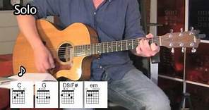 The River - Acoustic Guitar - Chords - Bruce Springsteen