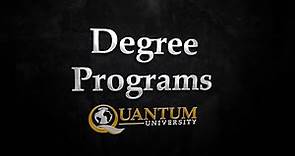 Degree Programs at Quantum University