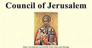 Council of Jerusalem