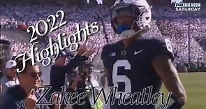ZAKEE WHEATLEY - Freshman Highlights (2022)