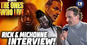 Rick & Michonne Reunited! - Andrew Lincoln and Danai Gurira - The Walking Dead:The Ones Who Live
