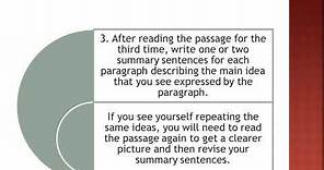 Tips on how to write the BEST summaries for CSEC (2020)