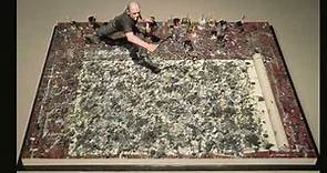 Mann.E.Quinn in Jackson Pollock's "Convergence