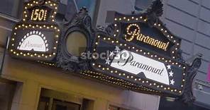 Entrance To The Paramount Building, 1501 Broadway, New York City, USA