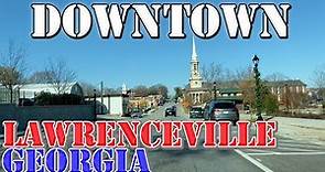 Lawrenceville - Georgia - 4K Downtown Drive