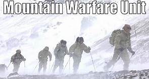 United States Army Mountain Warfare Unit | 10th Mountain Division