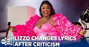 Lizzo changes lyric after criticism song used ableist slur