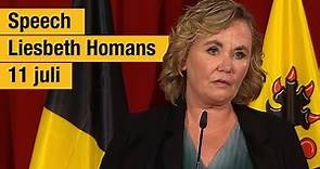 Liesbeth Homans: 'Alle hefbomen naar Vlaanderen'