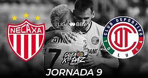 Resumen | Necaxa vs Toluca | Liga BBVA MX - Grita México C22 - Jornada 9