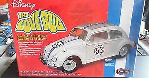 Herbie The Love Bug Model Kit Overview