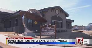 Raleigh investigating how rap video was filmed in fire station