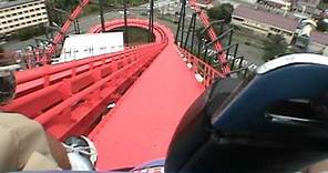 Eejanaika Roller Coaster POV - Fuji Q Highland Japan