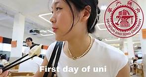 First day of uni in China | Shanghai Jiaotong University