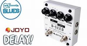 Joyo D-SEED Dual Channel Delay Pedal Demo