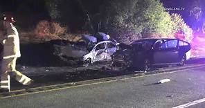 Tragic Fatal Car Fire on Ortega Hwy in Rancho Mission Viejo