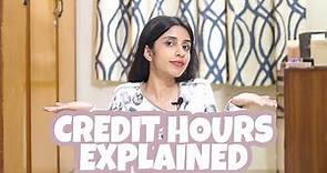 What are Credit Hours? College Noob Guide