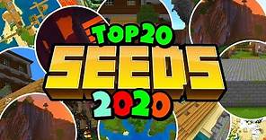 TOP 20 BEST SEEDS OF 2020! (Minecraft Bedrock Edition 1.16 Seeds)