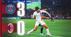 PSG 3-0 AC Milan | #championsleague Highlights | Matchday 3