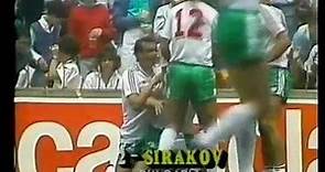 Nasko Sirakov goal in Bulgaria - Italy 1-1 ( 1986 )