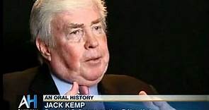Jack Kemp Oral History Interview