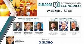 Vocação do Rio para grandes negócios e geração de emprego e renda | Diálogos RJ