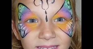 Butterfly Face Painting - Fast Faces