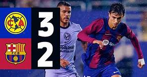 HIGHLIGHTS | CLUB AMERICA 3 vs 2 FC BARCELONA | DALLAS FRIENDLY