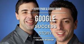 Google Success Story - Larry Page & Sergey Brin Full Speech