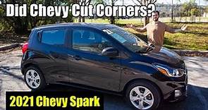 2021 Chevy Spark is the CHEAPEST New Car You Can Buy
