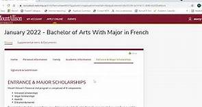 How to Create an Application - Mount Allison University