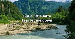 A Little Bitty Tear by Burl Ives - 1961 (with lyrics)