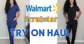 Nursing Scrub Try on Haul/Review | Walmart Scrub Star