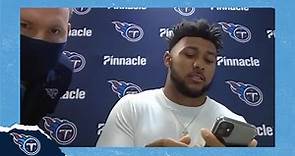 WATCH LIVE: Titans Outside Linebacker Harold Landry III (Training Camp Press Conference)