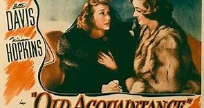 Old Acquaintance 1943 with Bette Davis, Miriam Hopkins and Gig Young