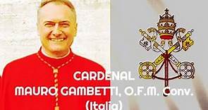 #8 Cardenal MAURO GAMBETTI O.F.M. Conv. #Cardenales #Cónclave #fratellitutti #Católicos