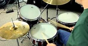 Jerome Deupree Plays a Gretsch USA Custom Bop Kit