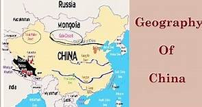 Physical Geography of China / China Physical Map / China Map / China Geographic Map/World Map Series