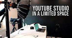 How to Setup a YouTube Studio in a Small Space
