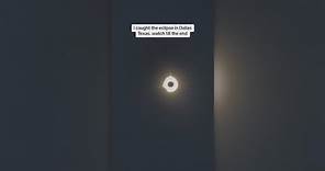Total solar eclipse 2024: Dallas woman's reaction goes viral online