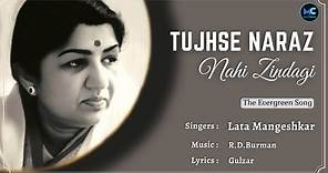 Tujhse Naraz Nahi Zindagi (Lyrics) - | Lata Mangeshkar #RIP | R.D. Burman, Gulzar | Masoom 1983