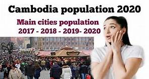 Cambodia population 2021| total population in Cambodia